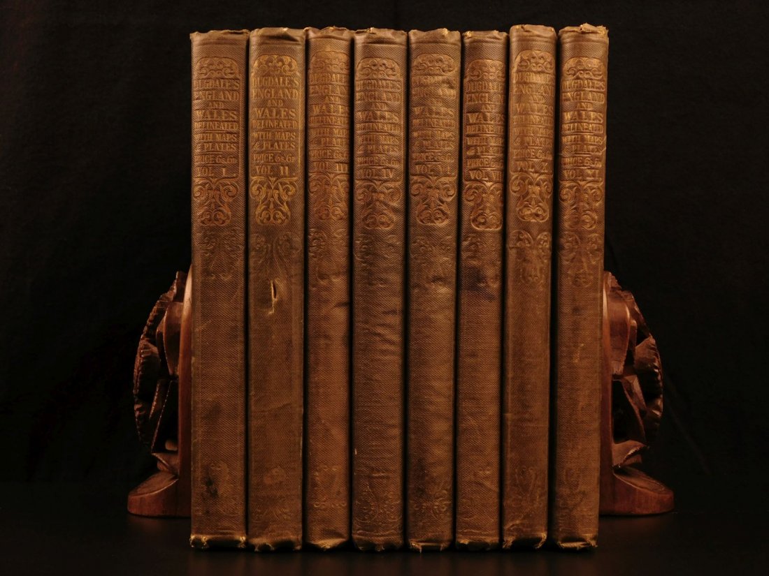 1845 Dugdale Great Britain Illustrated MAPS Scenery (1 of 10)