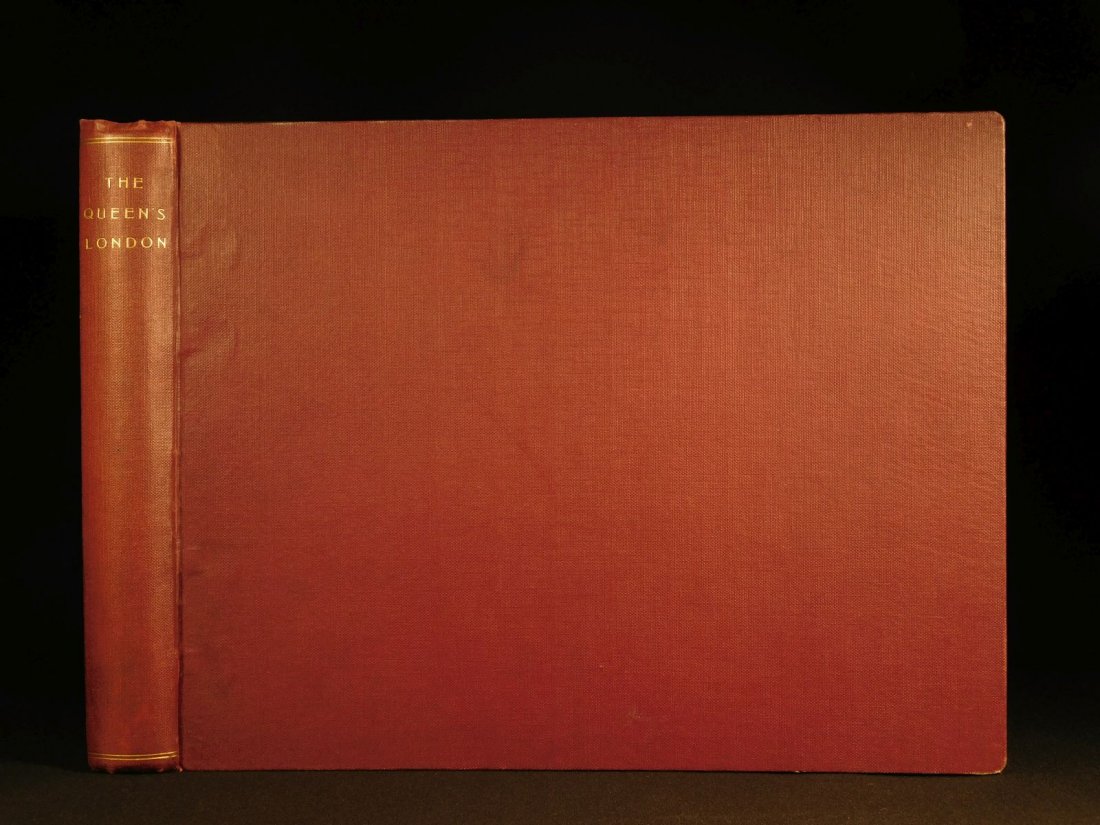 1896 Queen Victoria LONDON Illustrated Castles Streets (1 of 10)