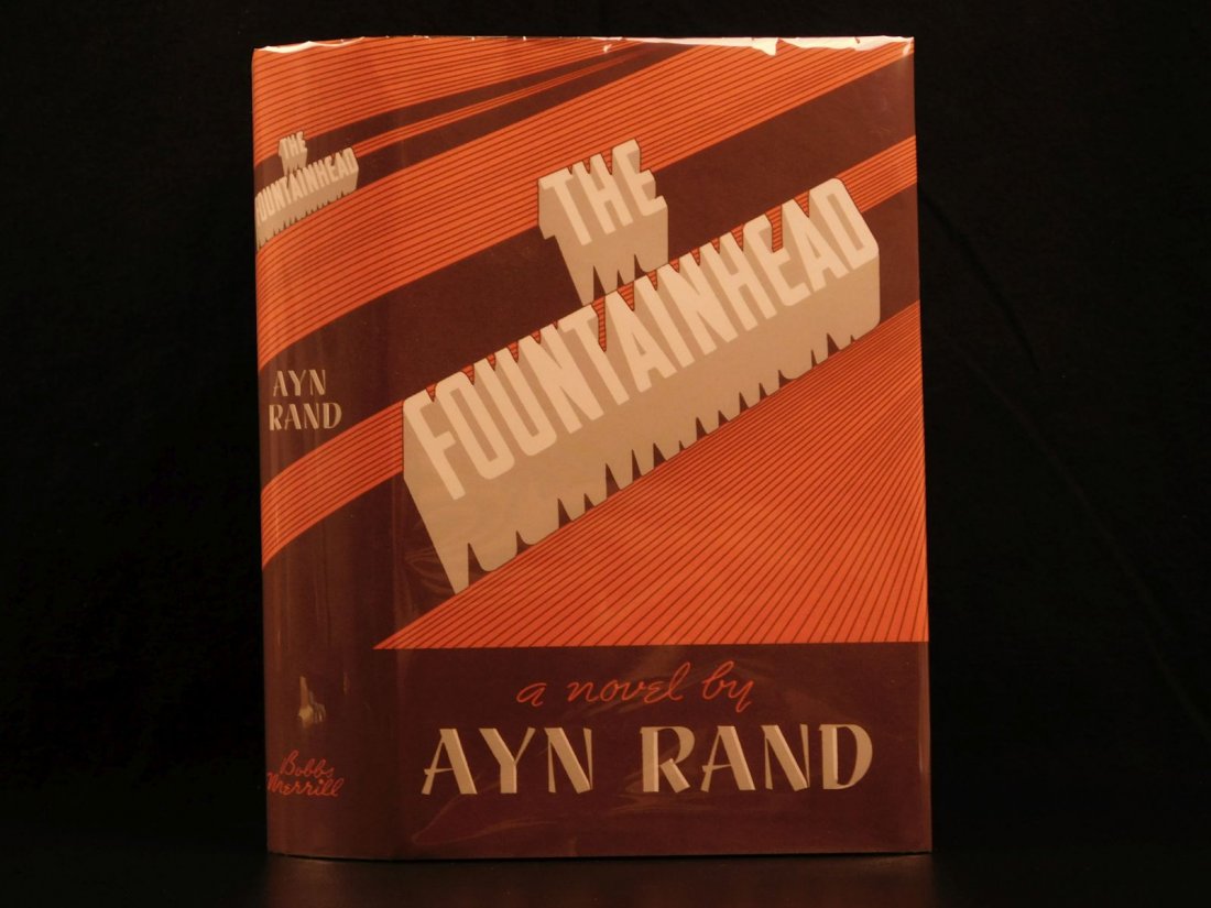 1943 1st ed Fountainhead by Ayn Rand Objectivism (1 of 10)
