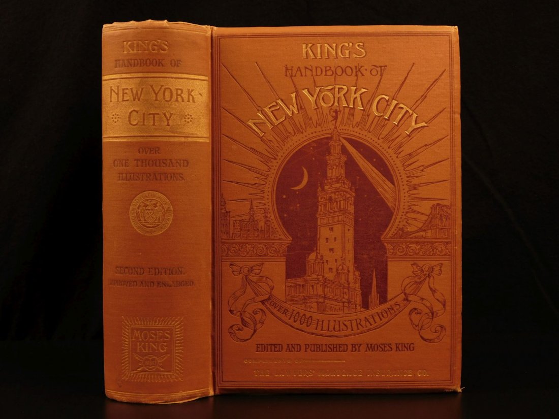 1893 New York City Moses King’s NYC Illustrated 1000 (1 of 10)