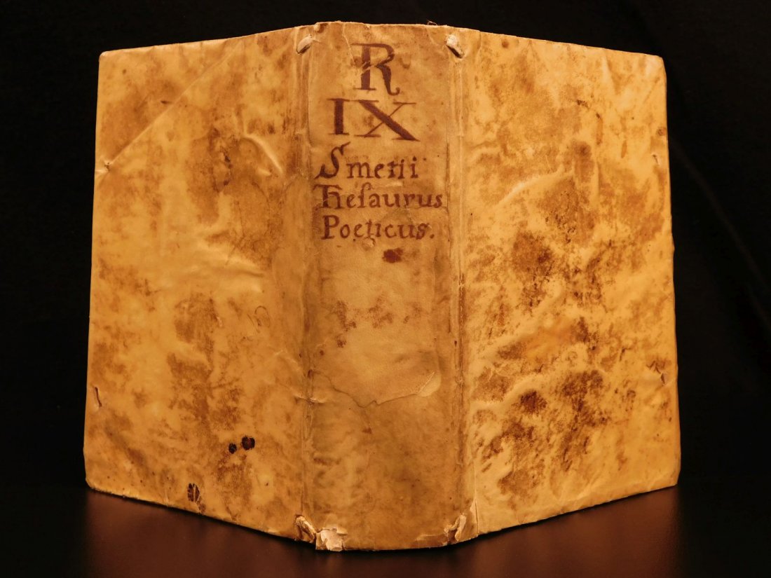 1627 Thesaurus Poeticus Smet Prosody Dictionary (1 of 10)