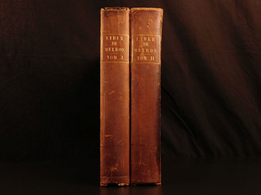 1837 1st ed SCOTLAND Liber St Mary Abbey of Melrose (1 of 10)