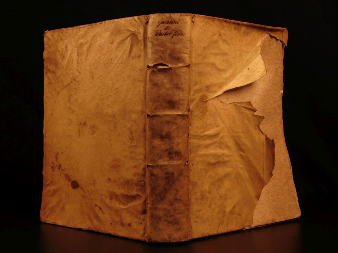 1605 Il Pastor Fido Guarini Italian Pastoral Tragic (1 of 10)