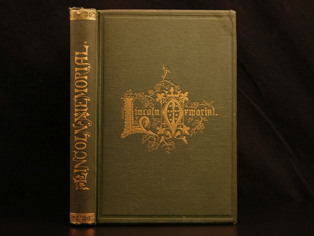 1865 Lincoln Memorial Life & Assassination US President (1 of 10)