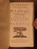 1677 Blaise Pascal PENSEES Christian Apologetic Pascal - 6