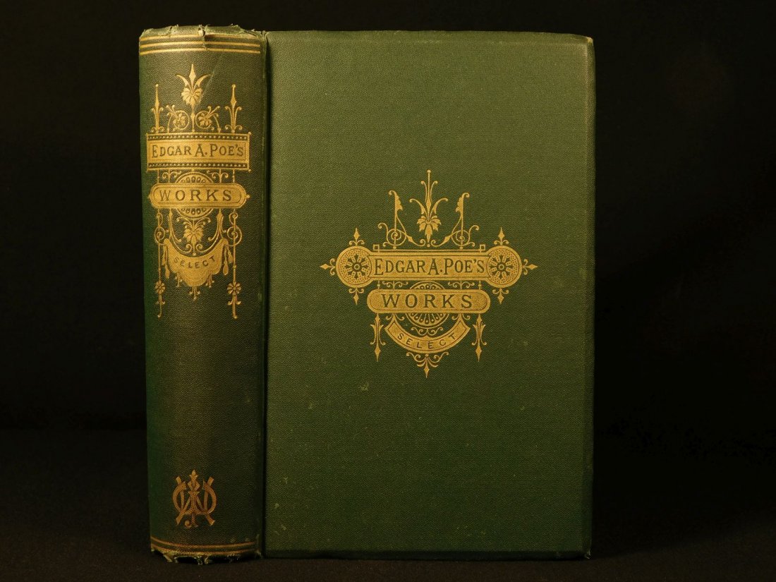1880 Edgar Allan Poe Illustrated The Raven Bells OCCULT: 1880 Edgar Allan Poe Illustrated The Raven Bells OCCULT Horror Poetry “Hear the sledges with the bells, Silver bells, what a world of merriment their melody foretells!” – Poe, ‘The Bells’ Ed