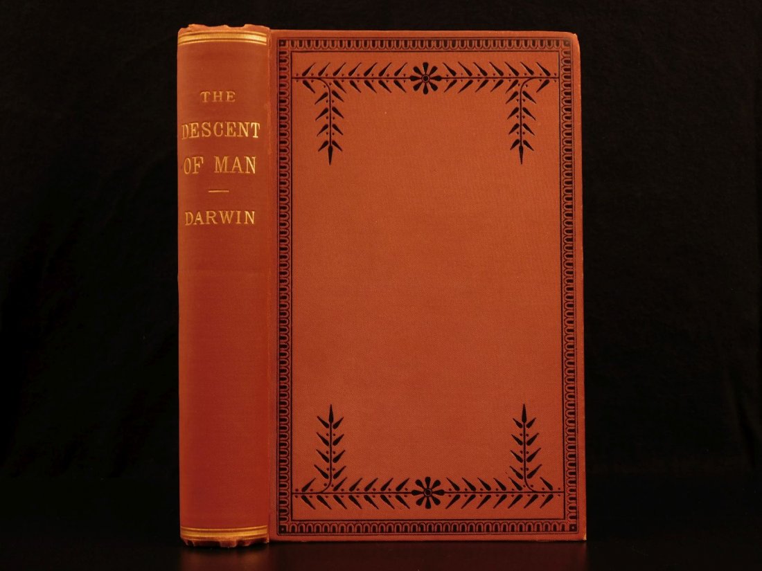 1899 Charles Darwin Descent of Man Evolution Sexuality (1 of 17)