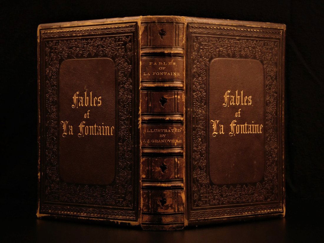 1860 Fables of Jean de la Fontaine English Grandville (1 of 20)