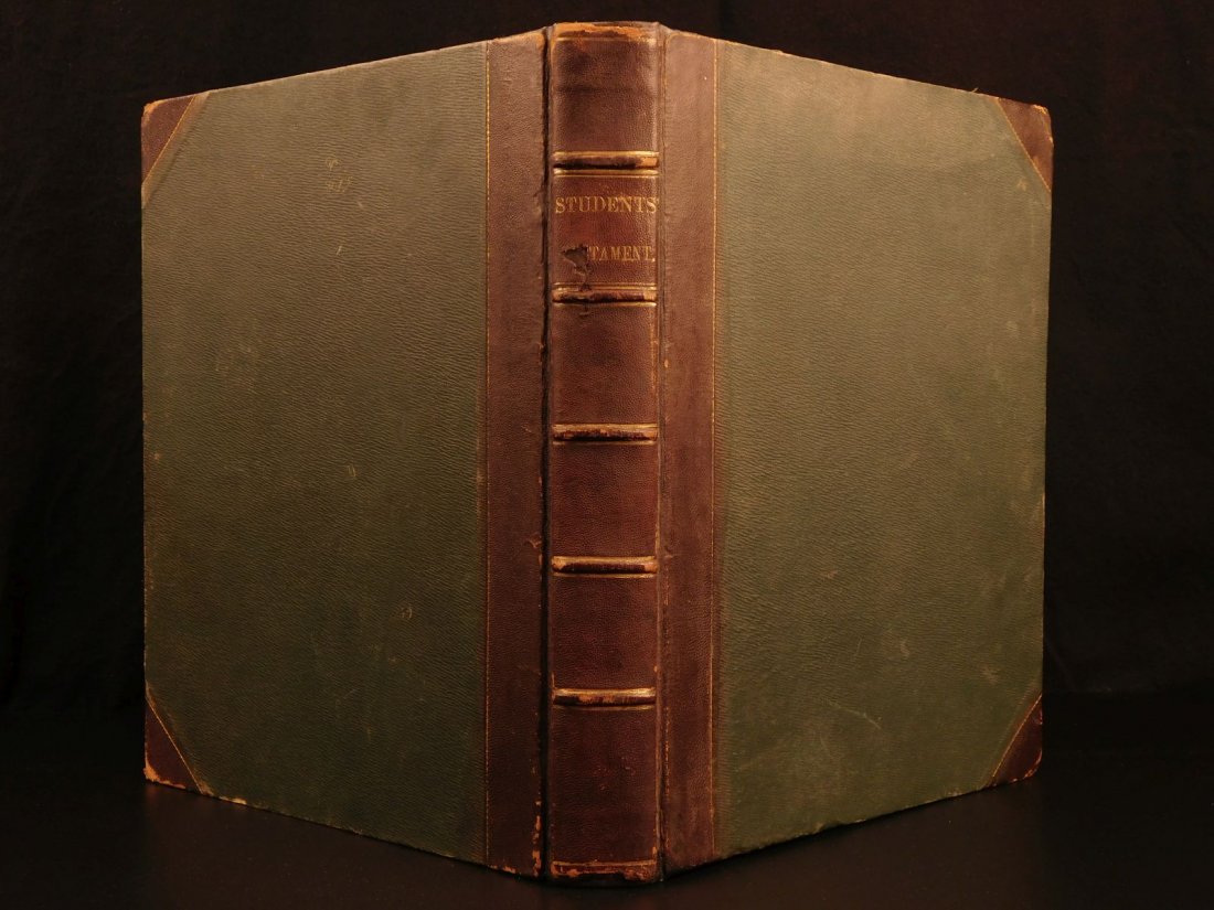 1845 Greek New Testament Bible & Commentary Georg Knapp (1 of 18)