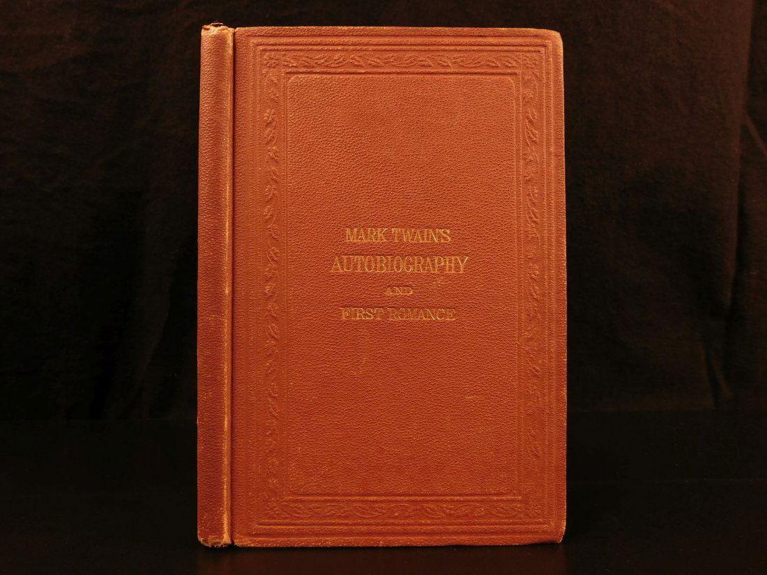 1871 1st Mark Twain's Burlesque Autobiography Romance (1 of 18)