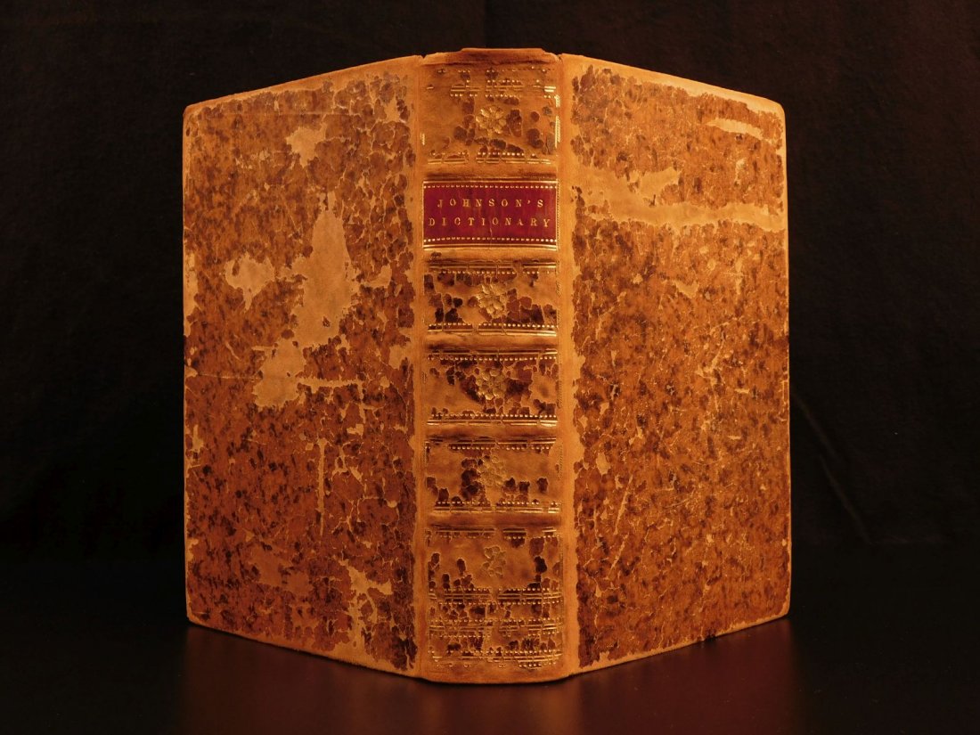 1794 Samuel Johnson FAMOUS Dictionary of English (1 of 12)