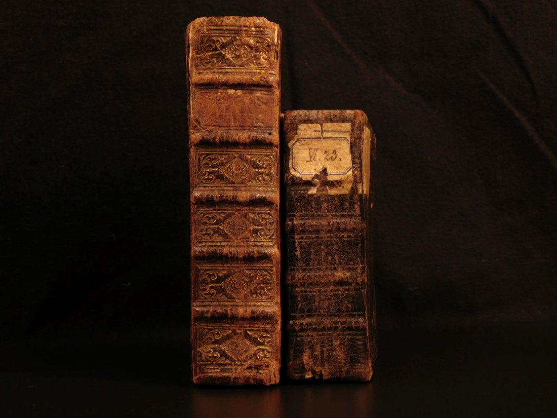 1691 & 1704 Boutauld Conseils de la Sagesse & Catholic: 1691 & 1704 Boutauld Conseils de la Sagesse & Catholic Sodality of Virgin Mary A collection of two, rare Catholic liturgical books from 1691 and 1715. Michel Boutauld was a 17th-century theologian and