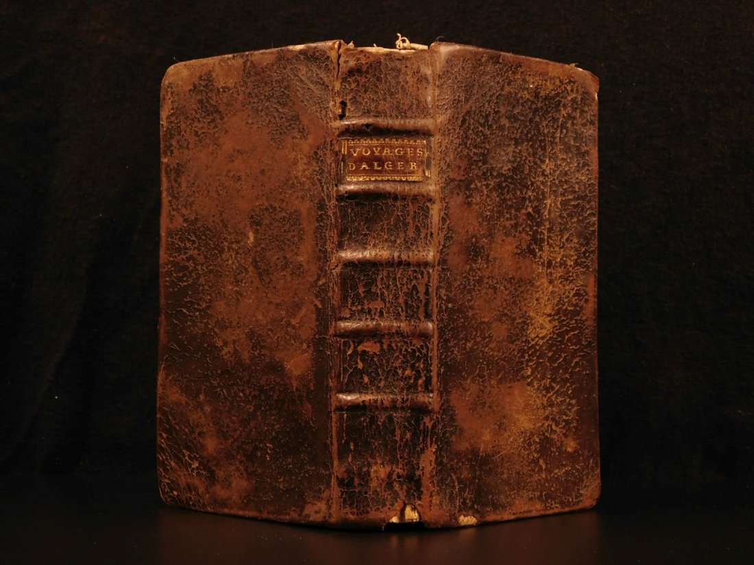 1721 1ed PIRATES Voyage of Redemption of Christian: 1721 1ed PIRATES Voyage of Redemption of Christian Slaves AFRICA Tunisia Algiers A rare first edition work on the missionary voyages of the Mathurins, or Trinitarians, in 1719 to free imprisoned Chris