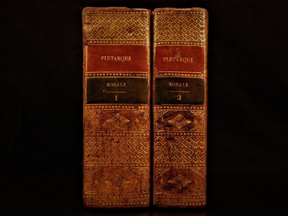 1616 Plutarch Moralia Greek Philosophy Essays Oracles (1 of 18)