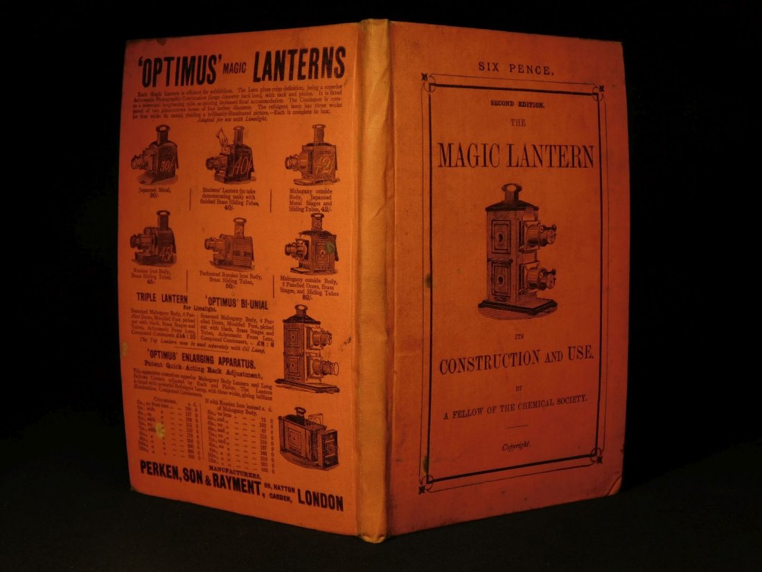 1890 Magic Lantern Hollywood Film Movies precursor (1 of 19)