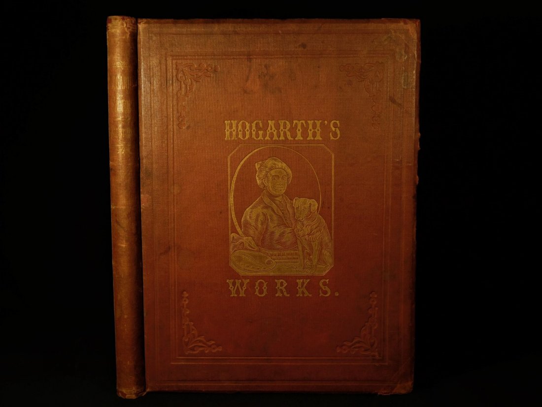 1875 Illustrated ART William Hogarth Political Satire (1 of 15)