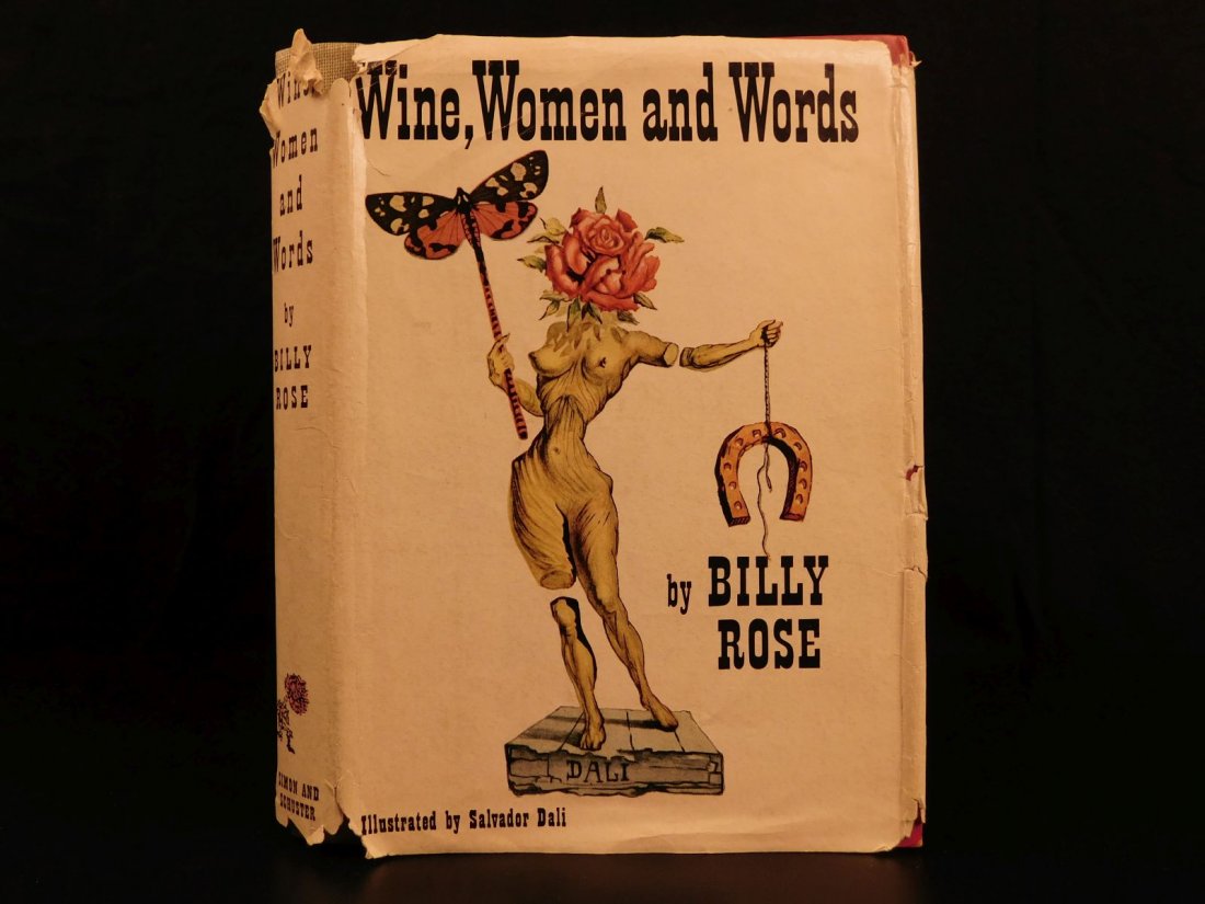 1948 1st Ed Art Of Salvador Dali Wine Women Words May 20 2018