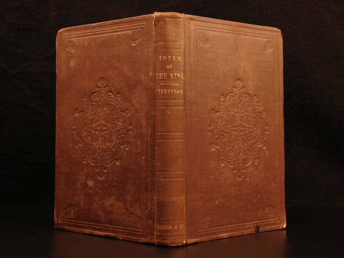 1859 1ed Idylls of King Arthur Alfred Tennyson Merlin (1 of 13)