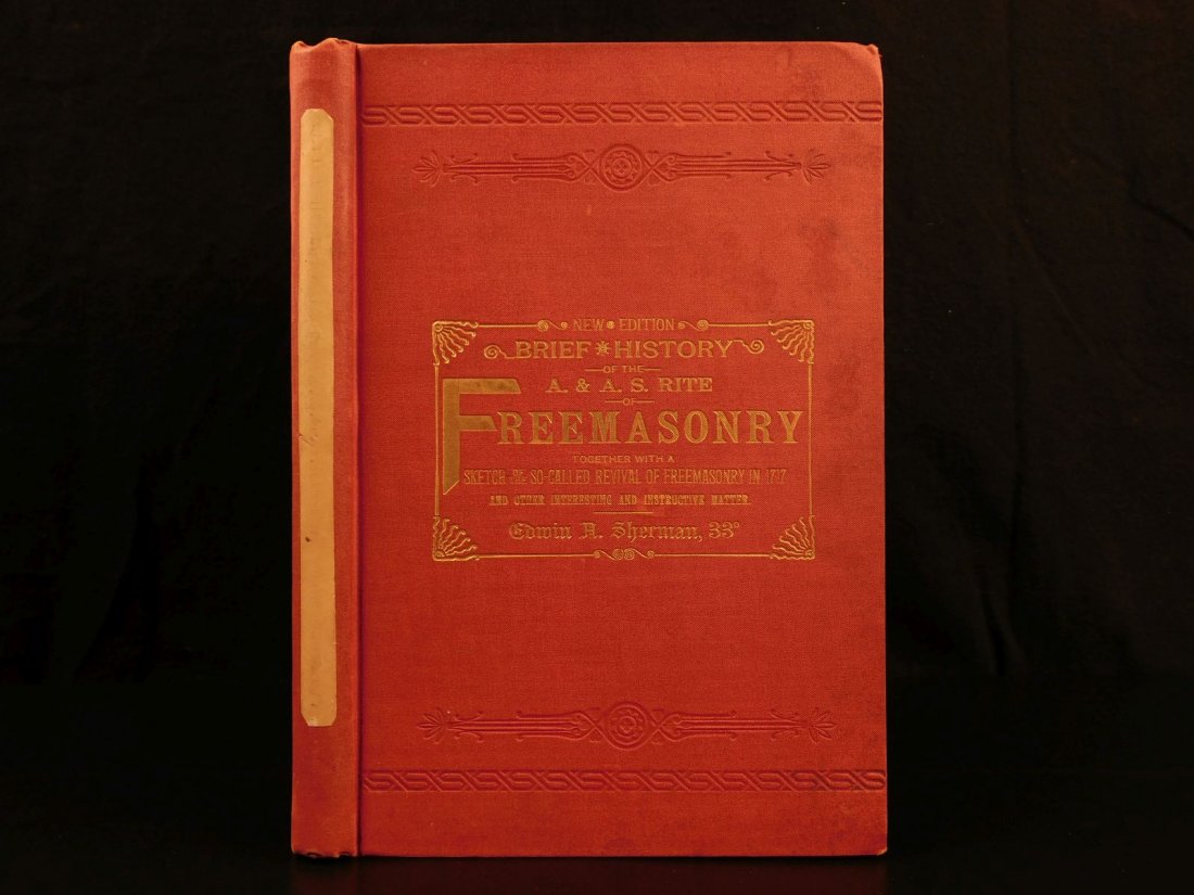 1890 History of Scottish Freemasonry Rites 33 Degree Oc (1 of 14)