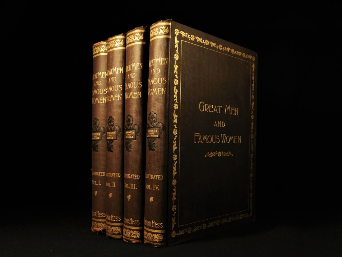 1894 EXQUISITE Great Men & Famous Women History Dore (1 of 20)