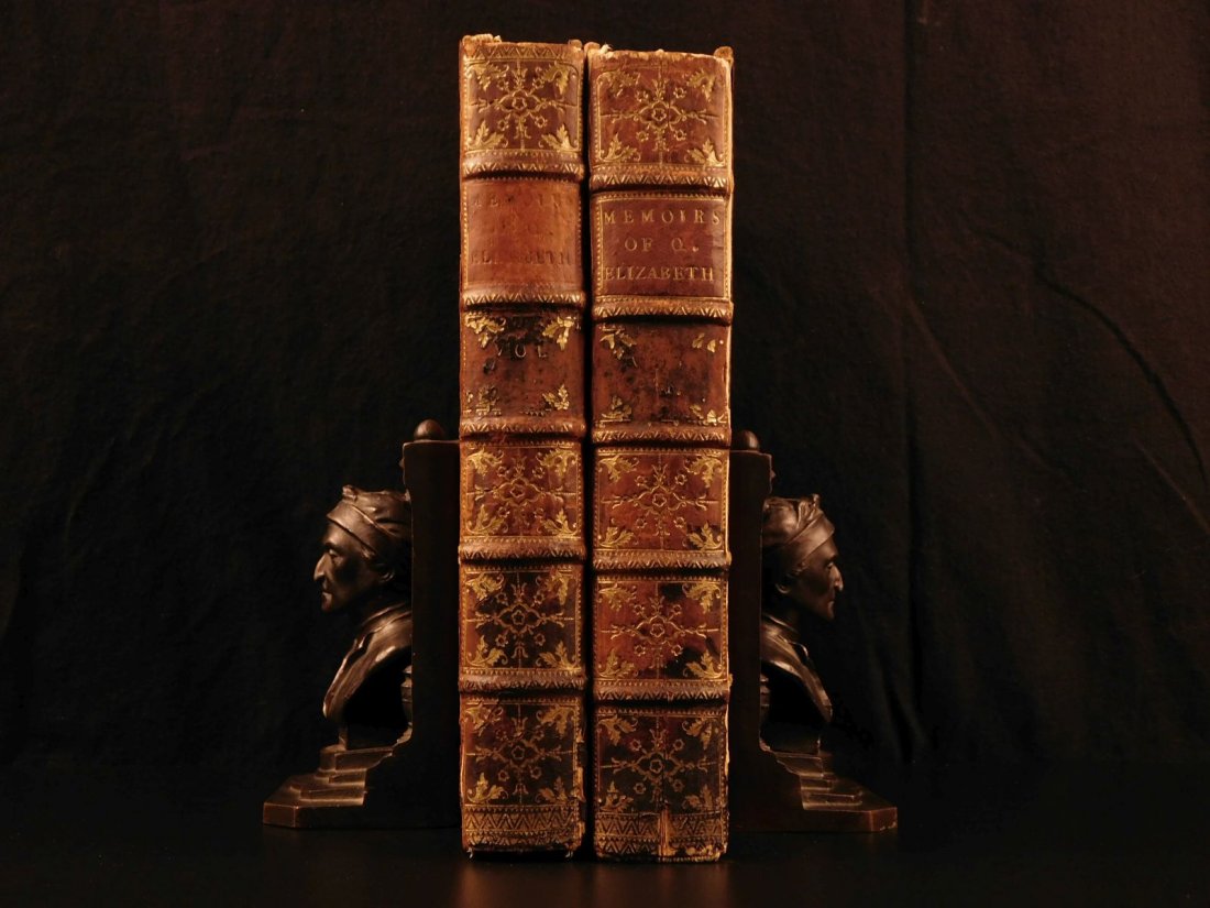 1754 1st ed Queen Elizabeth Memoirs of England (1 of 20)