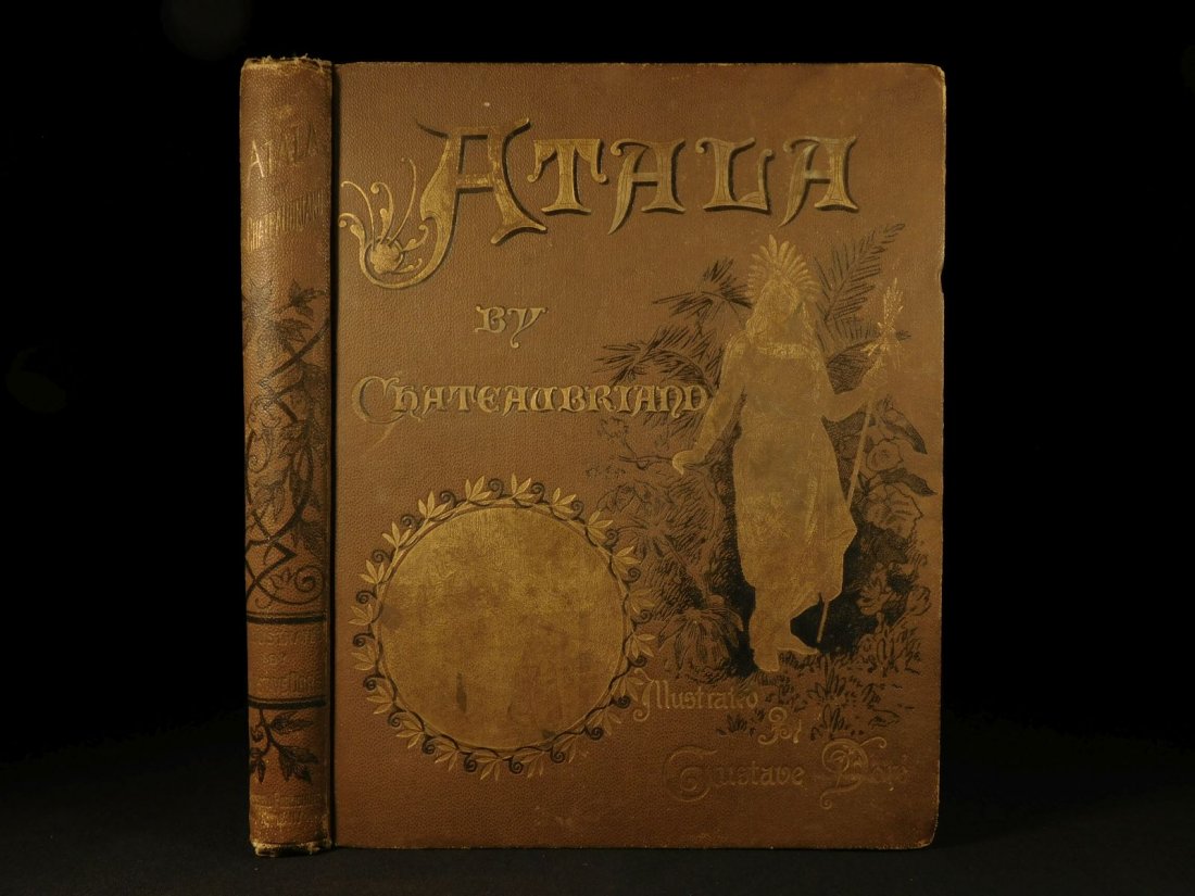1884 Atala by Chateaubriand Gustave DORE Art Illustrate (1 of 18)