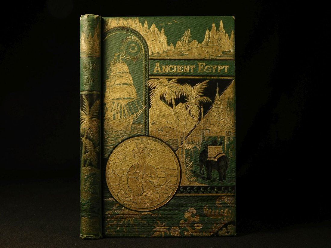 1876 1ed Ancient EGYPT Mayde Pyramids Sphinx: 1876 1ed Ancient EGYPT Mayde Pyramids Sphinx Illustrated Mythology Hieroglyphs Richard Mayde’s ‘Ancient Egypt’ is a rare, late-19th-century historical book focusing on the major aspects of histo