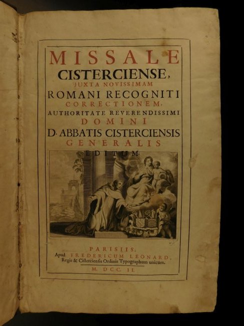 1702 Cistercian Missale Catholic Liturgy Prayers (1 of 20)
