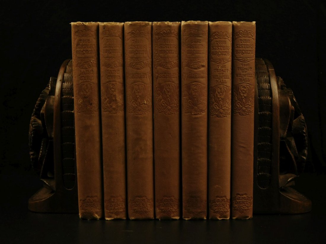 1893 BRONTE Novels Jane Eyre Wuthering Heights Shirley (1 of 20)