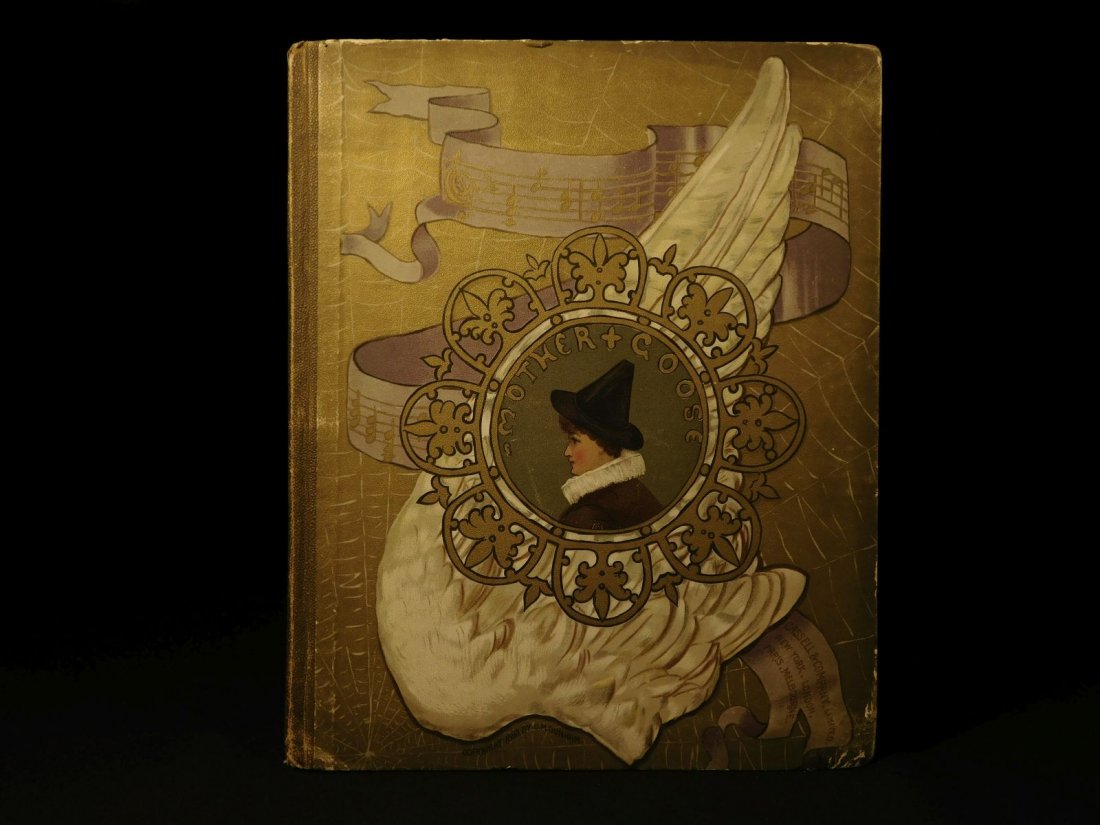 1888 Mother Goose Nursery Rhymes Songs Music Piano: 1888 Mother Goose Nursery Rhymes Songs Music Piano Color Illustrated Children’s Mother Goose is one of the most well-known collection of children’s nursery rhymes recounting famous stories such as