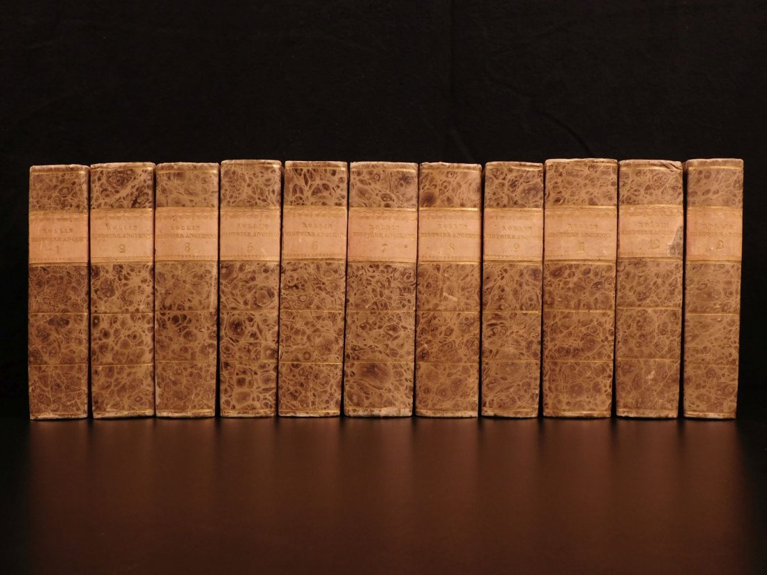 1747 Ancient History Rollin Greek Babylon Persia EGYPT: 1747 Ancient History Rollin Greek Babylon Persia EGYPT Alexander the Great 11v Charles Rollin was an 18th-century French historian and teacher known for his works ‘Ancient History’ and ‘Roman Hi