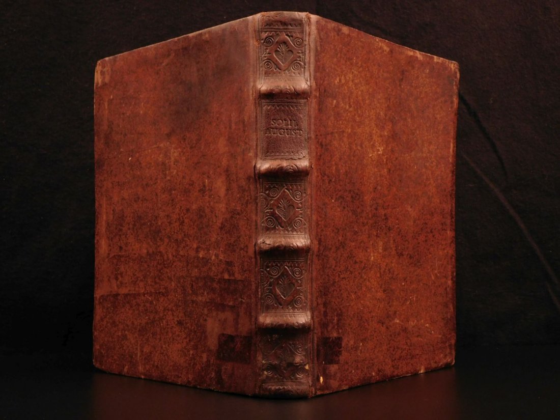1728 Soliloquia Augustinian Order Benignus Sichrowsky (1 of 10)