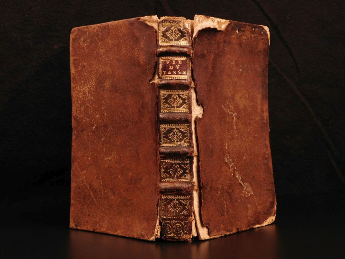 1690 1st ed Life of Torquato Tasso by Charnes Italian (1 of 10)