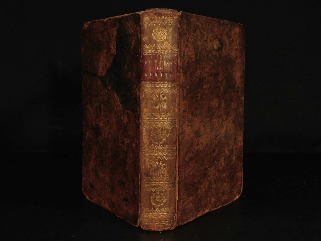 1801 Johann Goethe Sorrows of Young Werther German Lite (1 of 10)