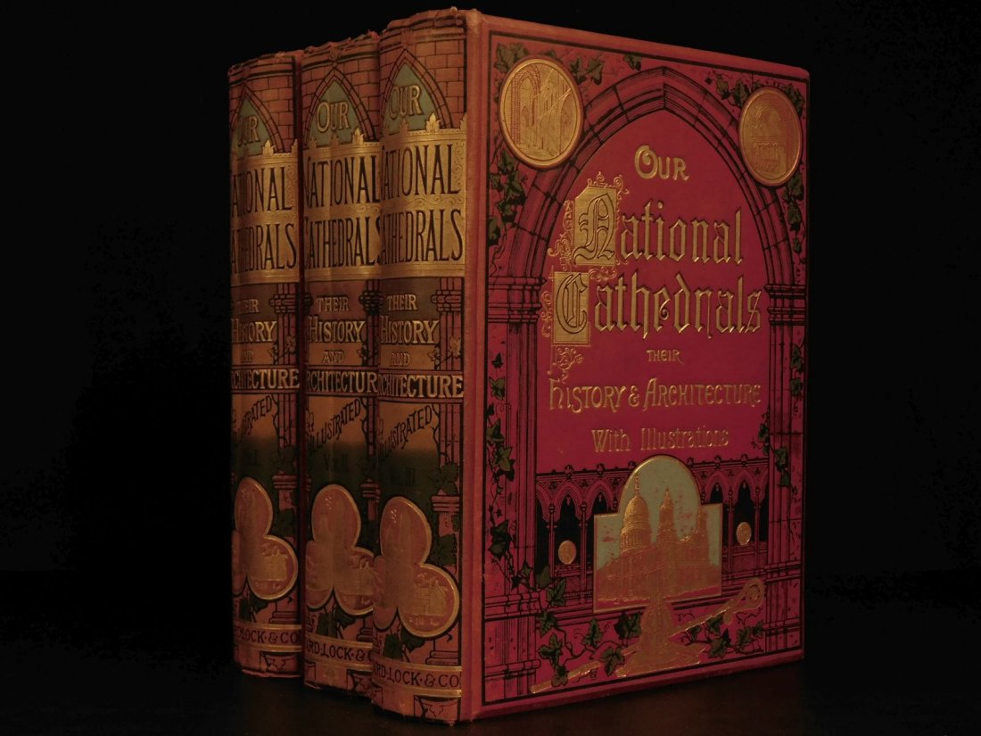 1887 1st British Cathedrals Architecture Illustrated (1 of 10)