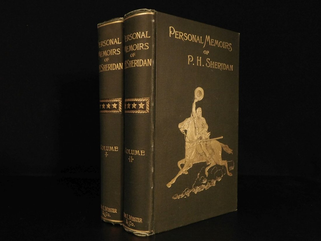 1888 1st ed General Sheridan Personal Memoirs Union (1 of 10)