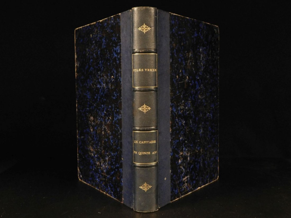 1881 Jules Verne A Captain at Fifteen Dick Sand SLAVERY (1 of 10)