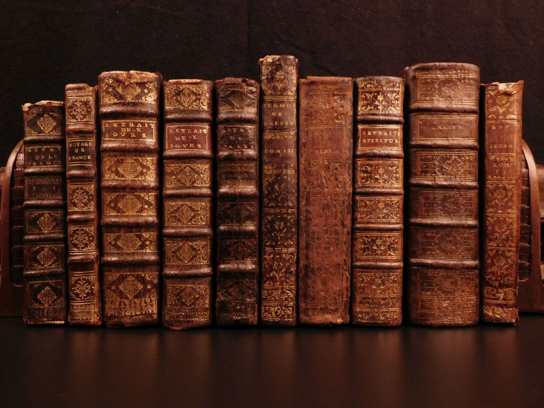 1684 10 Rare Book Lot Inca Empire Adventures of Tele (1 of 10)