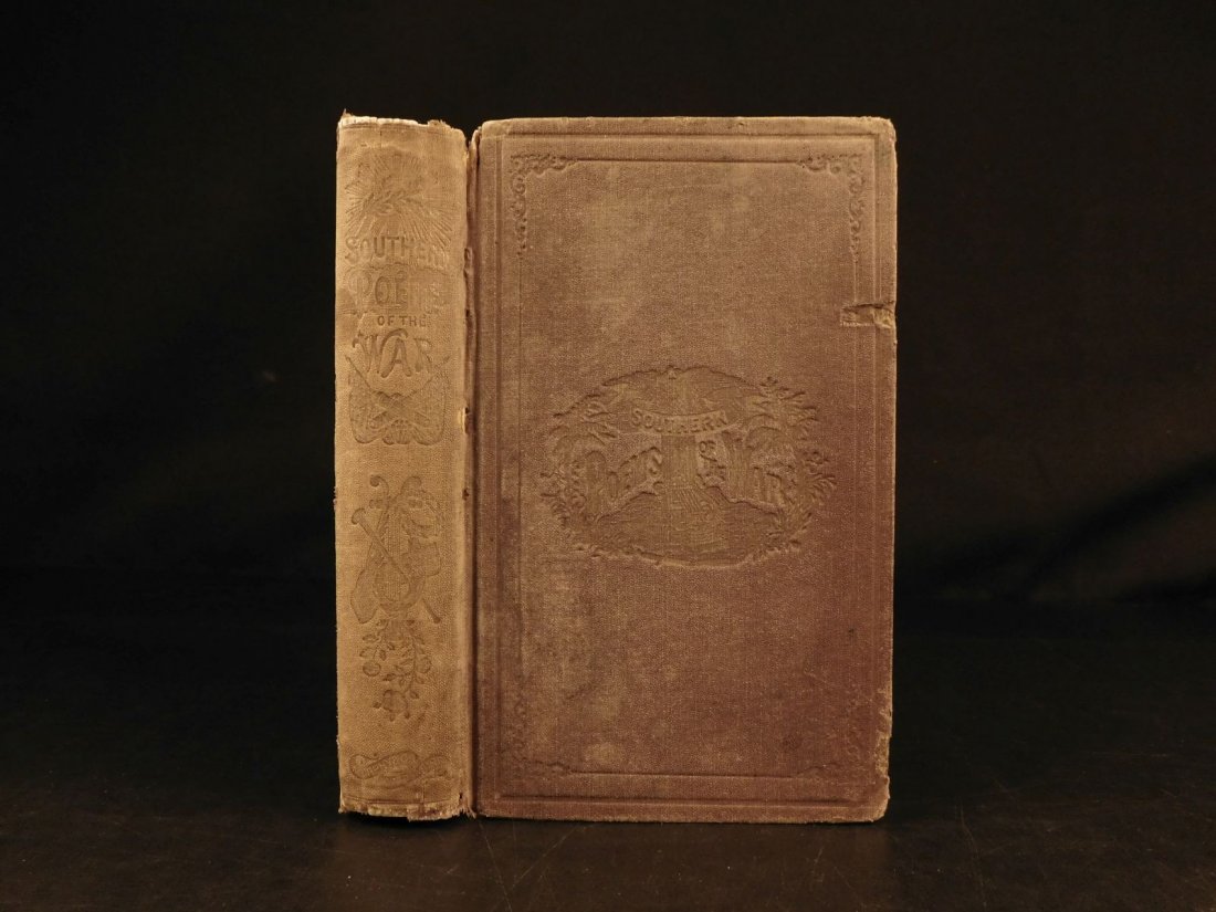 1867 1st ed Southern Civil War Poems Emily Mason (1 of 10)