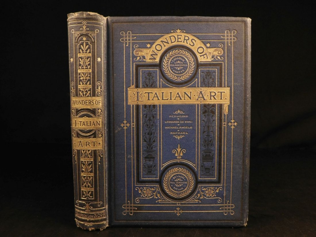 1870 Italian Renaissance ART Michelangelo Rafael Paint: 1870 Italian Renaissance ART Michelangelo Rafael Painting Sculpting Louis Viardot Louis Viardot was a French writer and art historian known for his works describing and displaying important pieces of 
