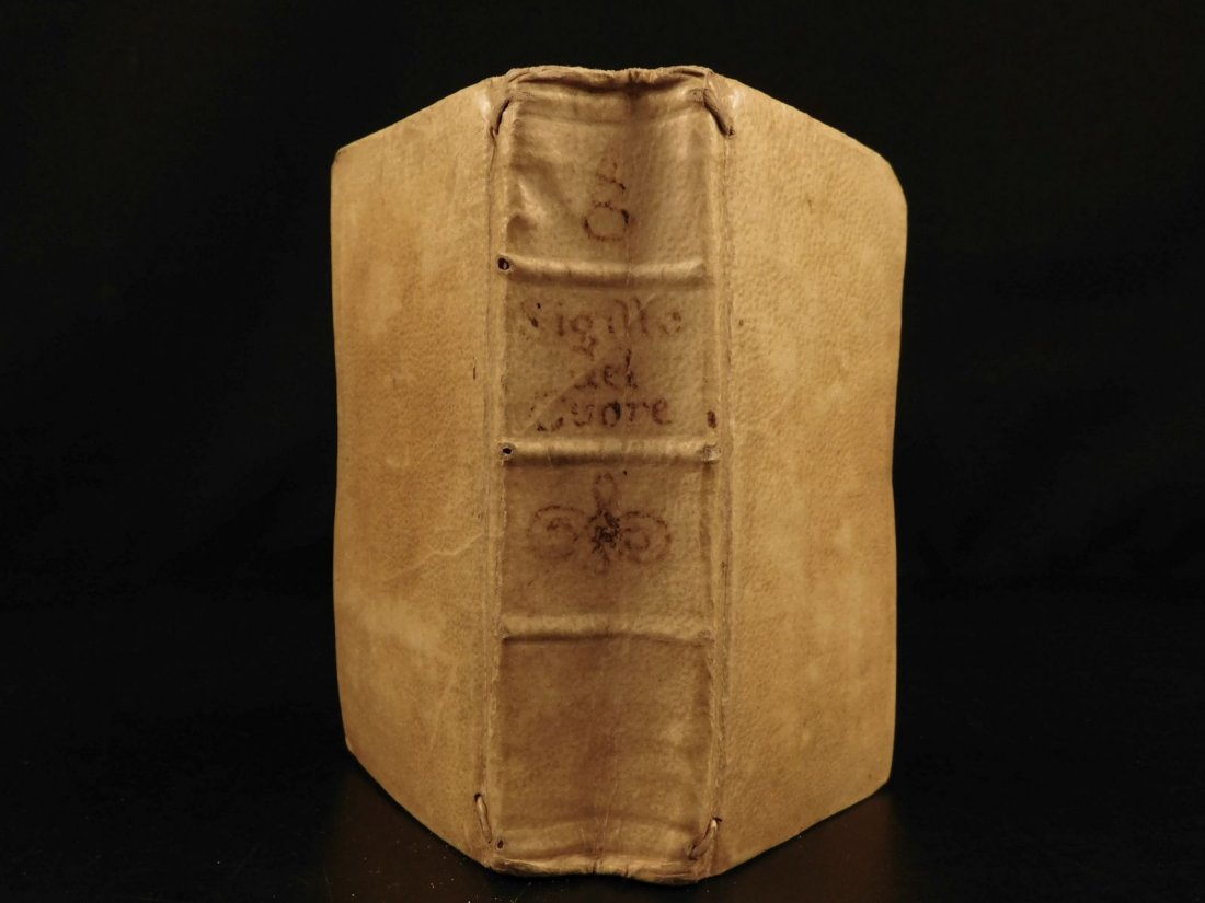 1723 EMBLEMS & Italian Woodcuts Luigi Novarini Catholic: 1723 EMBLEMS & Italian Woodcuts Luigi Novarini Catholic Church Sigillo de Cuore A rare, 18th-century work of Catholic theology by Luigi Novarini, a 17th-century Italian theologian and commentator. Lit