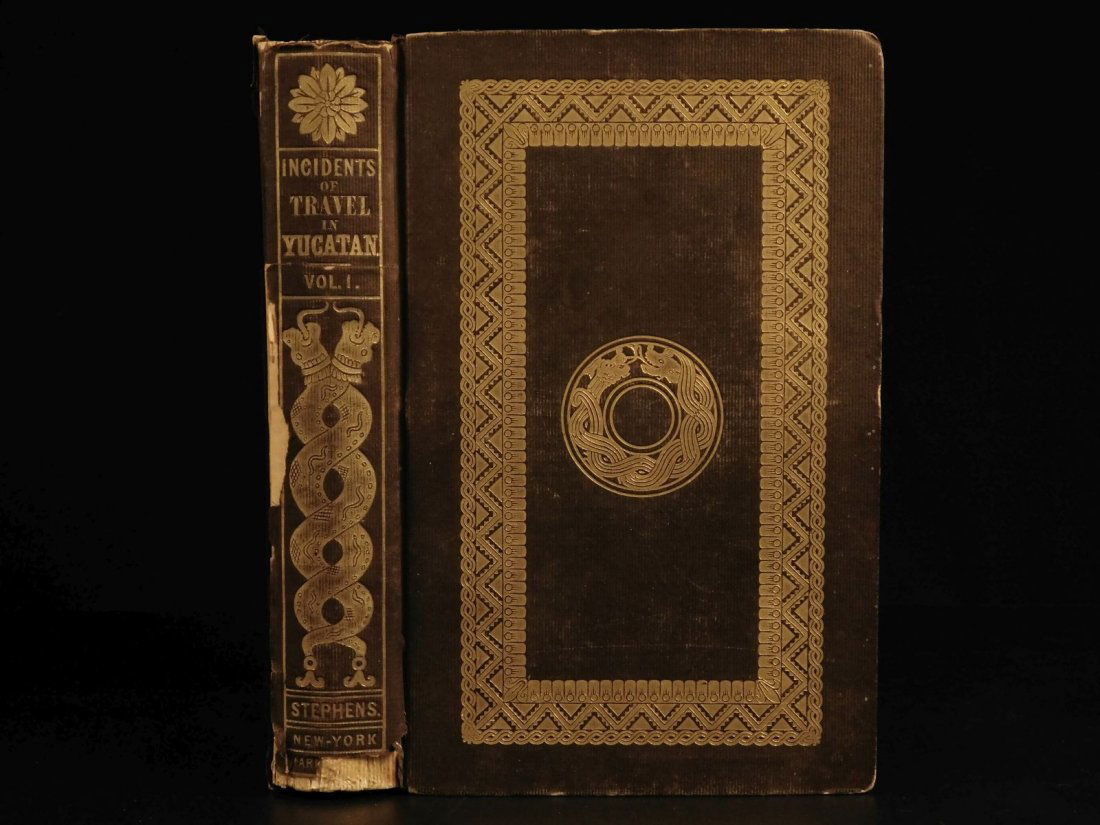 1848 Incidents in YUCATAN Mayan Ruins Illustrated (1 of 10)