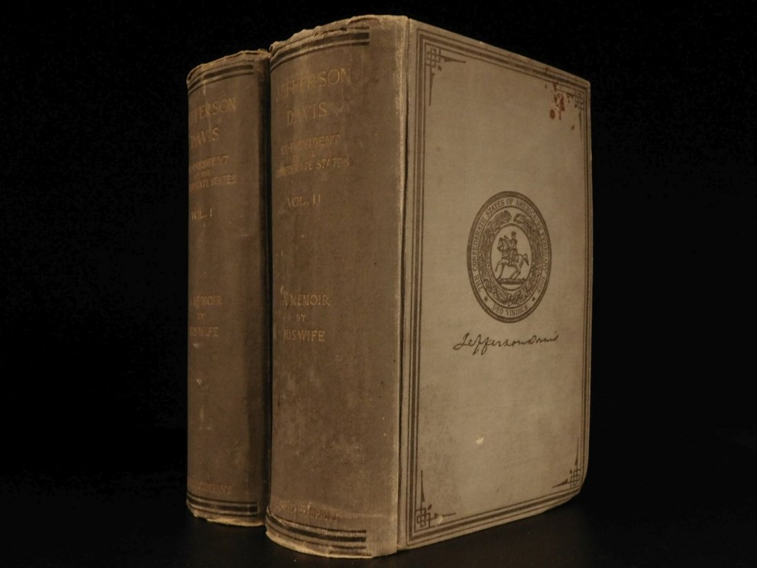 1890 1ed Jefferson Davis Confederate States President (1 of 10)