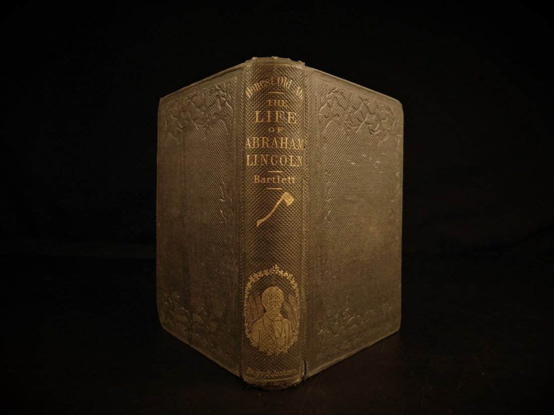 1860 1st ed Life of Abraham Lincoln & Hamlin SLAVERY (1 of 10)