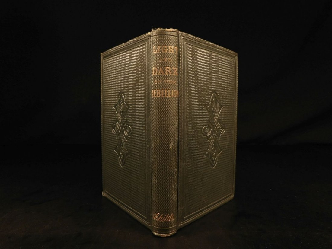 1863 RARE Civil War Light & Dark of the Rebellion Union (1 of 10)