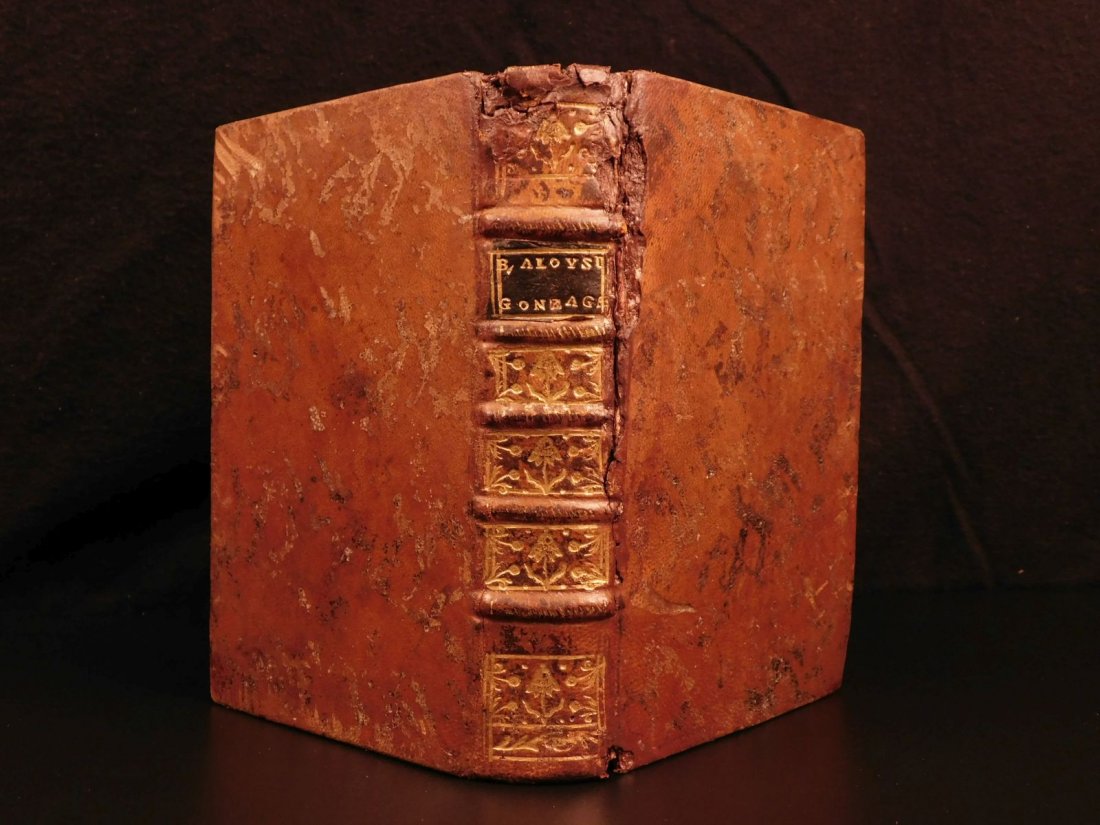 1609 Aloysius Gonzaga MIRACLES Mysticism Jesuit: 1609 Aloysius Gonzaga MIRACLES Mysticism Jesuit Catholic Cepari Latin A rare, early 17th-century history of Aloysius Gonzaga, a famous Jesuit, Italian aristocrat. This book, oddly translated into Germ