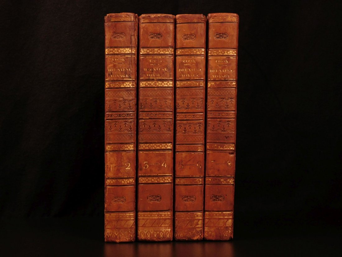 1789 Royal Navy Voyages Captain Cook Pacific Ocean (1 of 10)