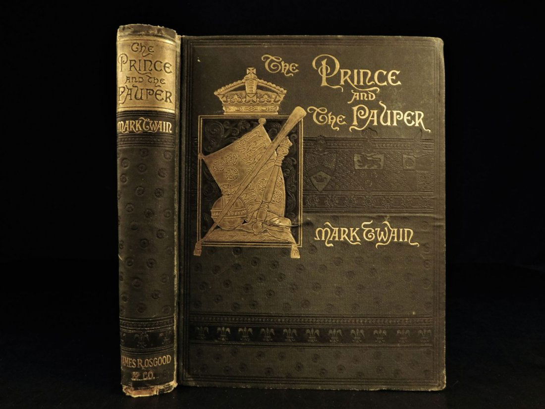 1882 1st edition Mark Twain The Prince and the Pauper (1 of 10)