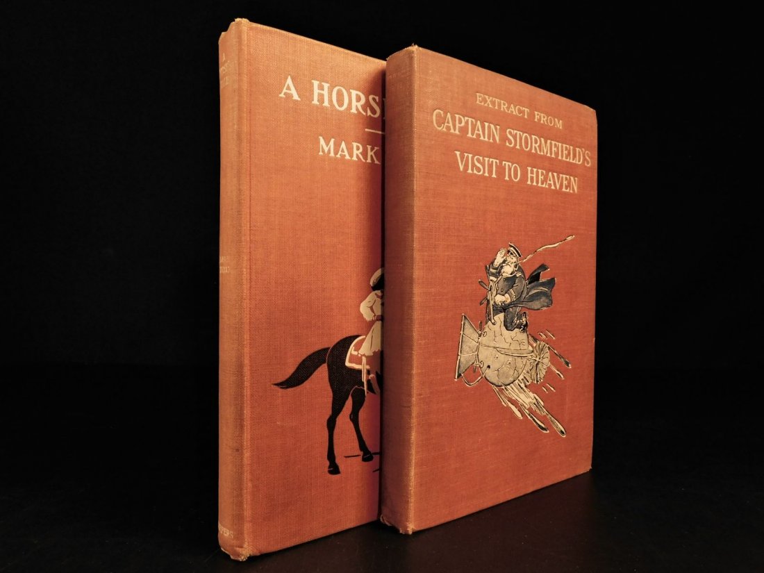 1907 1st ed Mark TWAIN Horse’s Tale + 1909 Captain Stor (1 of 10)