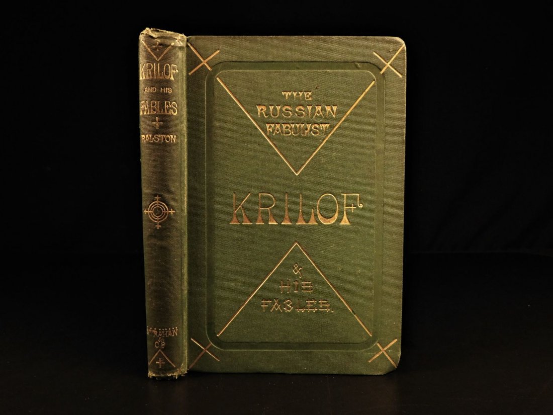 1869 1st ed Fables of Ivan Krylov RUSSIA Political (1 of 10)